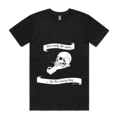 Skull in Hand (Men's Staple Regular Fit) Thumbnail